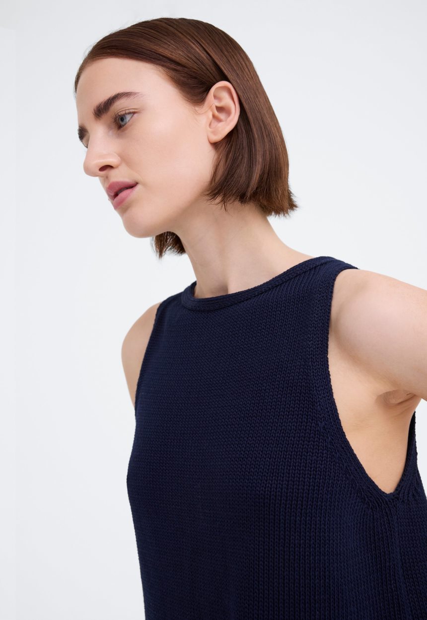 Jac + Jack Yogi Top - Darkest Navy